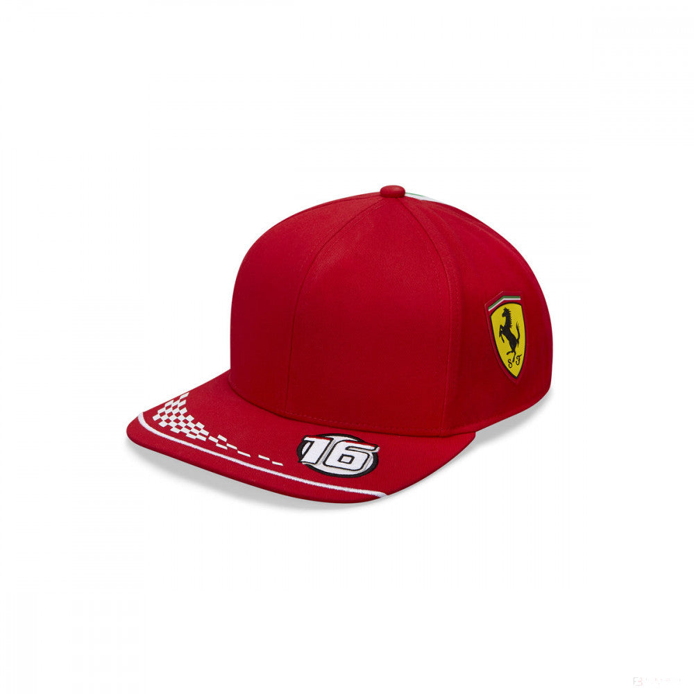 Ferrari Flatbrim Cap, Puma Charles Leclerc, Adult, Red, 20/21
