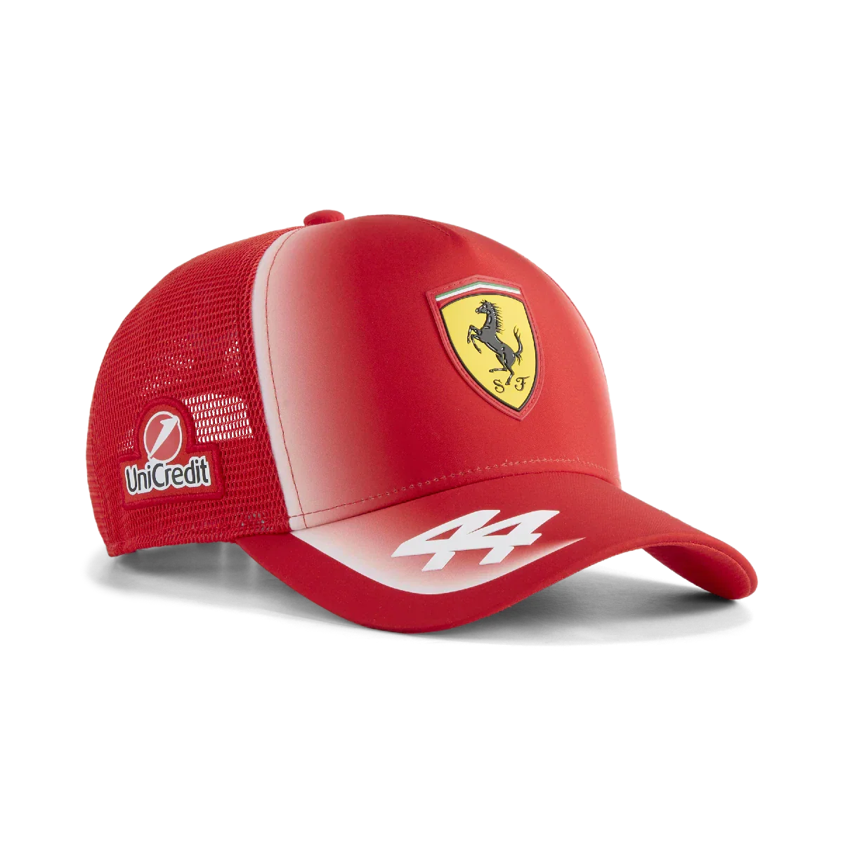 Ferrari trucker cap, team, Lewis Hamilton, Puma, red