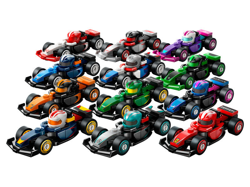 LEGO® Minifigures, 71049, collectible 1 of 12, F1 cars