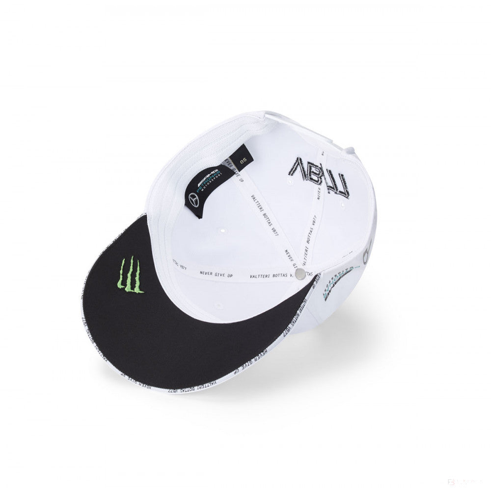 Mercedes Baseball Cap, Valtteri Bottas, Adult, White, 20/21