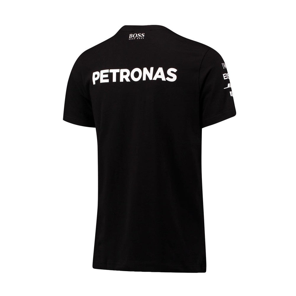 Mercedes Kids T-shirt, Team, Black, 2017