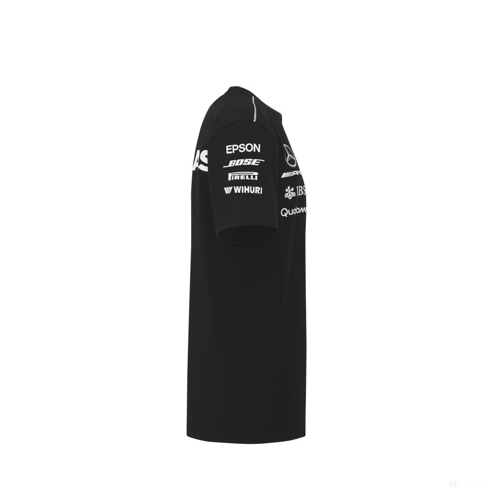 Mercedes Kids T-shirt, Team, Black, 2018