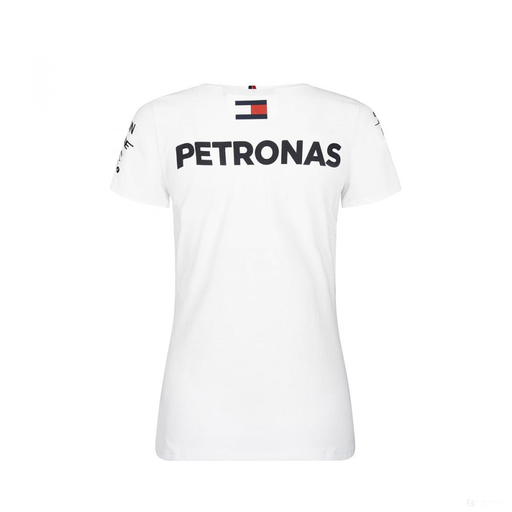Mercedes Womens T-shirt, Team, White, 2019