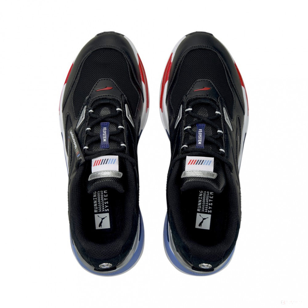 BMW Kids Shoes, Puma RS-Fast, Black, 2021