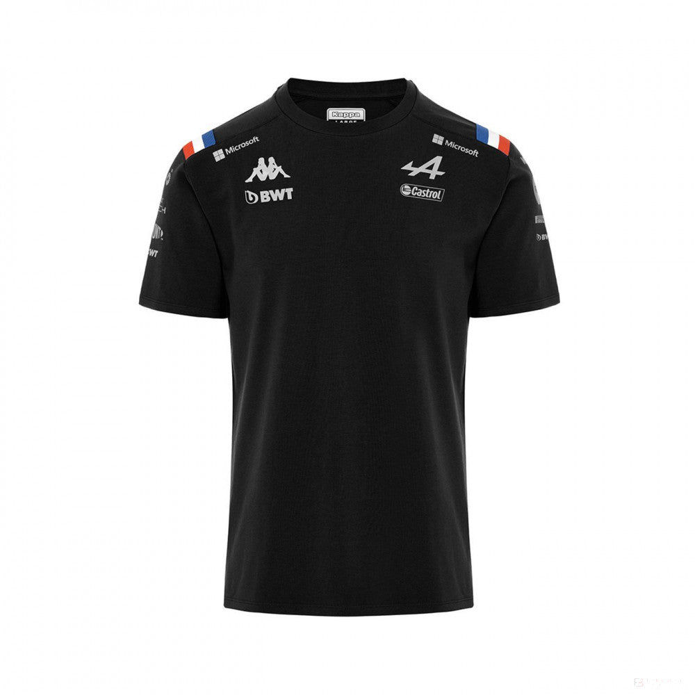 Alpine F1, Kids, Team Tee, Black, 2022