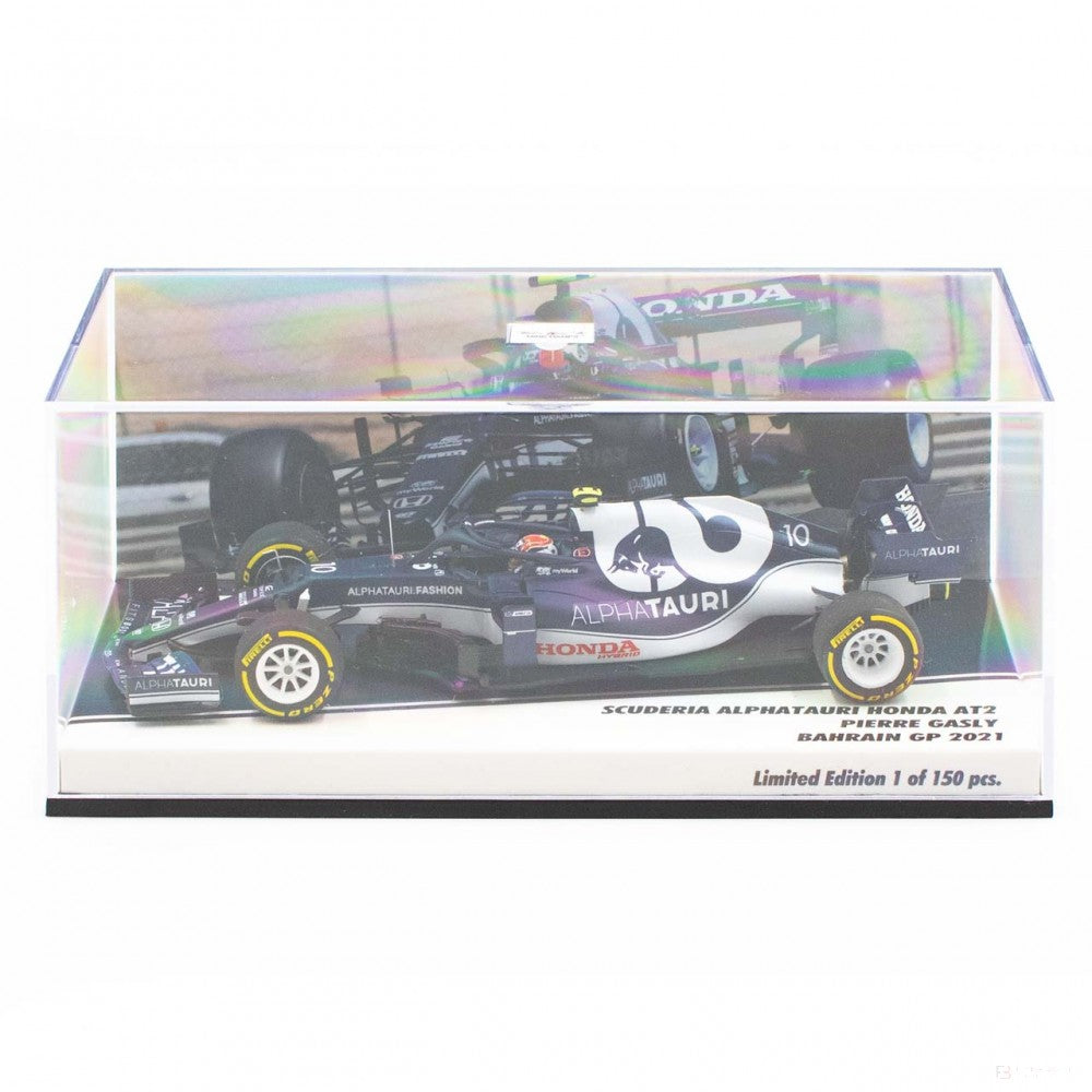 Pierre Gasly Scuderia AlphaTauri Honda AT02 Formula 1 Bahrain GP 2021 Limited Edition 1:43
