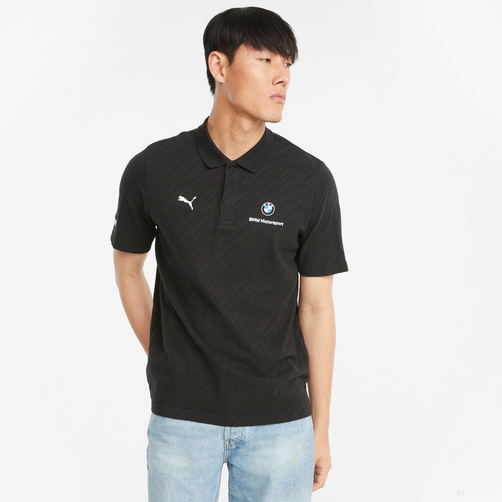 BMW Polo, Puma BMW MMS Jacquard, Black, 2021