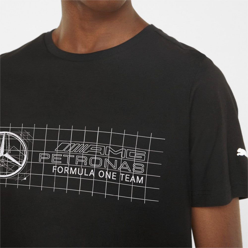 Puma Mercedes T-shirt, Black, 2022