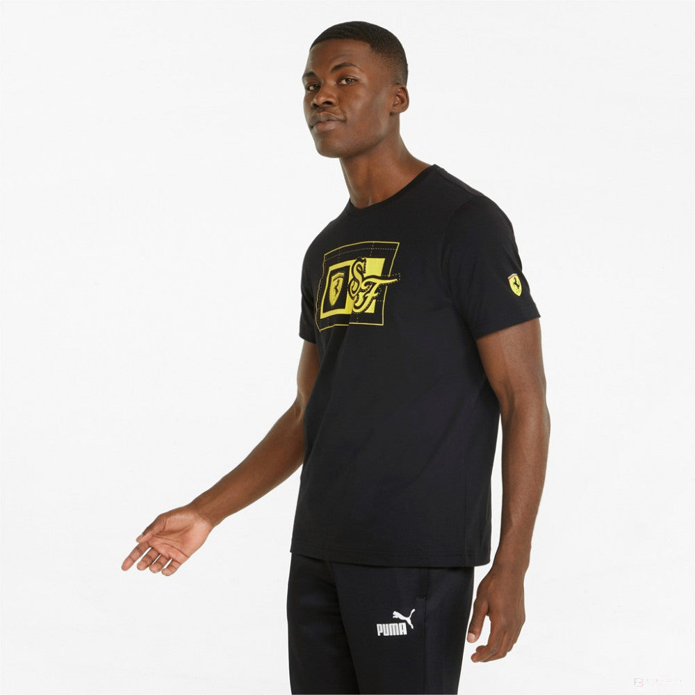 Puma Ferrari Race T-shirt, Black, 2022