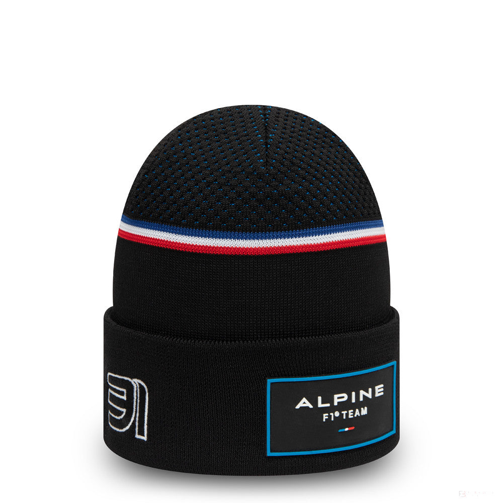 Alpine Esteban Ocon Beanie, Adult, Black