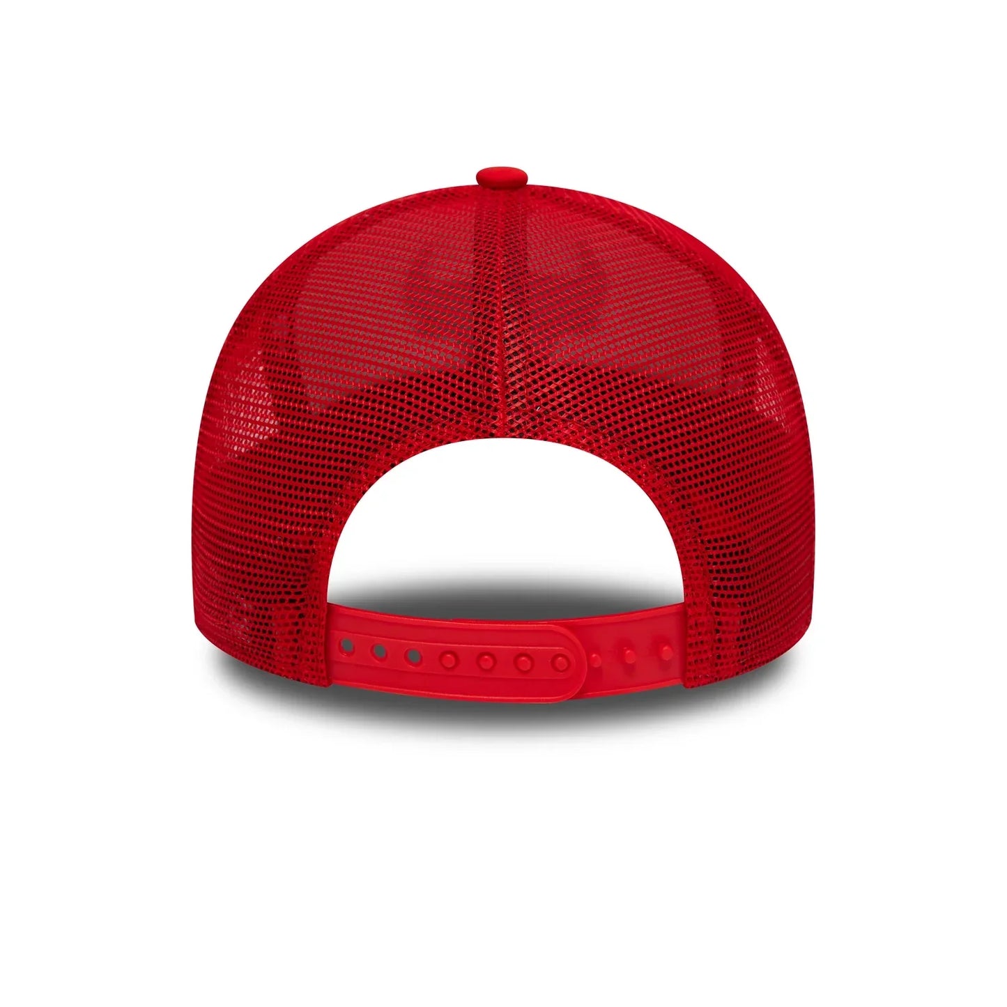 Chicago Bulls cap, New Era, trucker, white