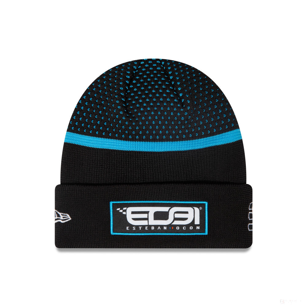 Alpine Esteban Ocon Cuff Beanie Kids Black-Youth