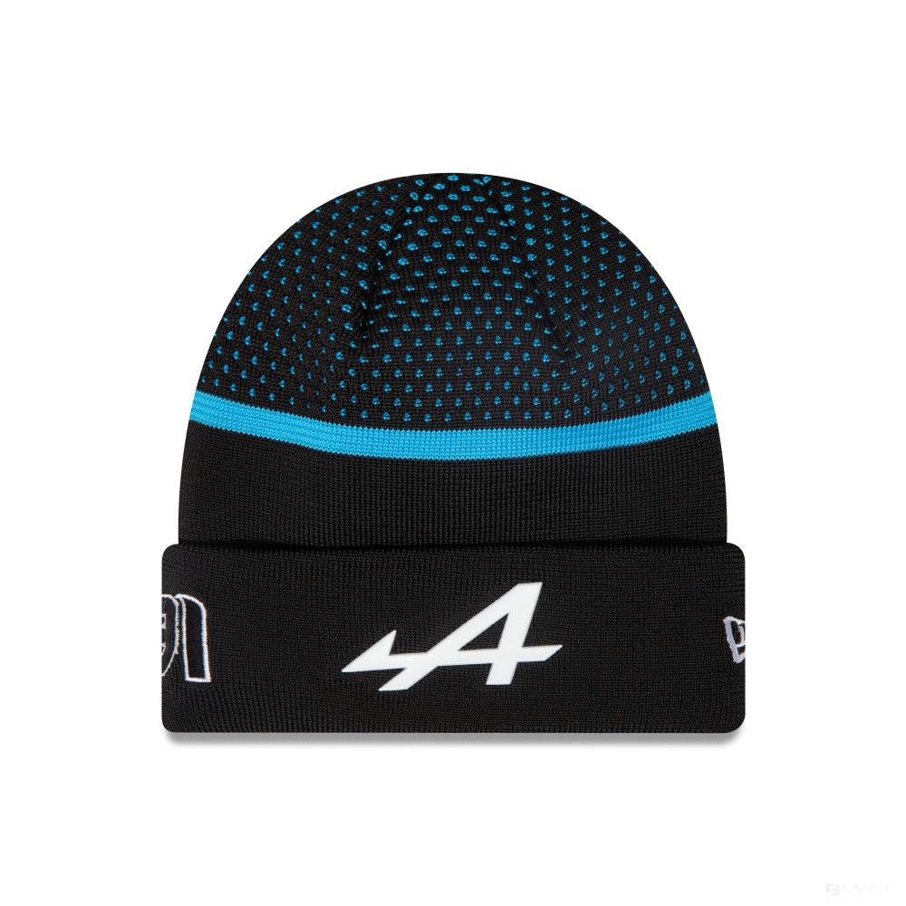 Alpine Esteban Ocon Cuff Beanie Kids Black-Youth