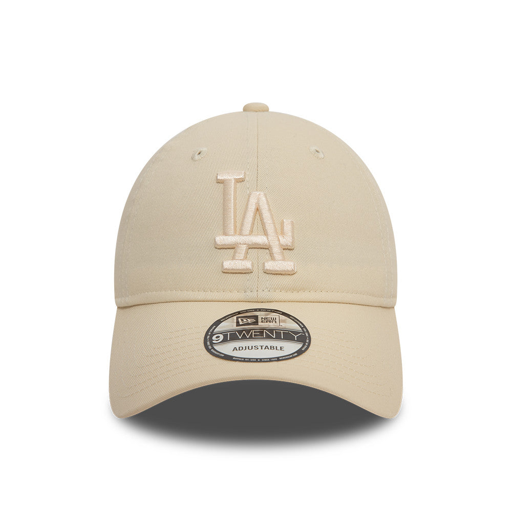 Los Angeles Dodgers cap, New Era, 9TWENTY, essential, beige