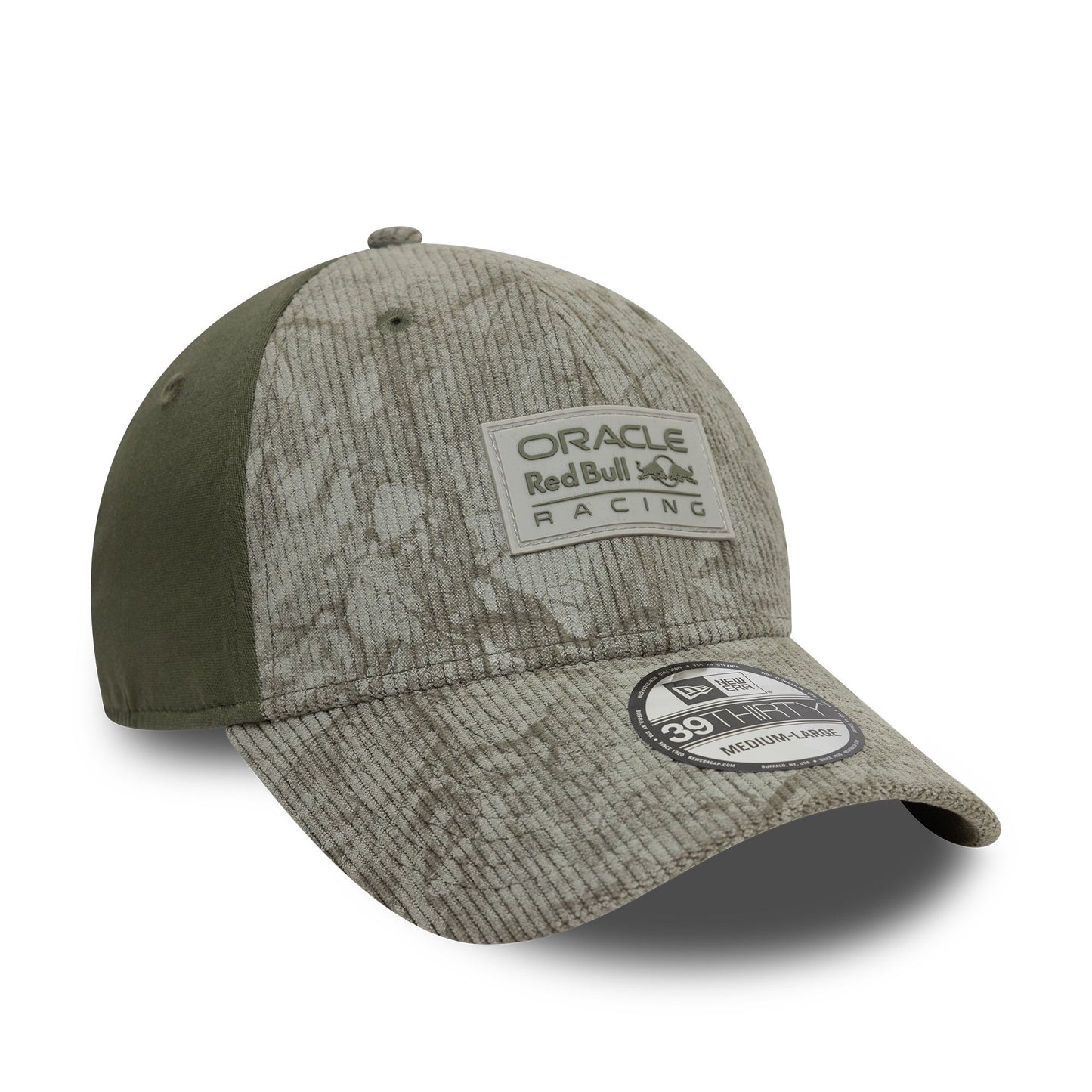 Red Bull Racing cap, New Era, 39THIRTY, cord, green