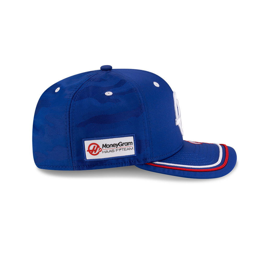 Haas F1 Baseball Cap, Silverstone, Esteban Ocon, New Era, 9SEVENTY SS, Multicolor 🔥