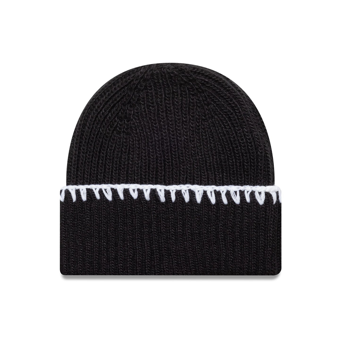 New York Yankees beanie, chunky topstitch, New Era, black