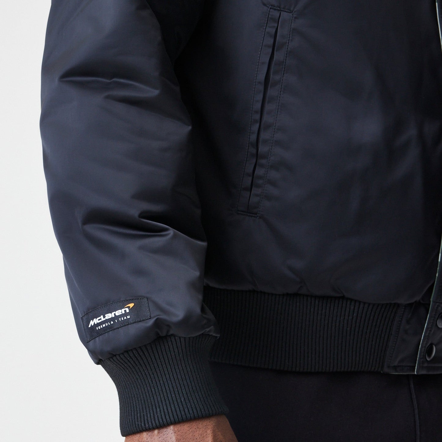 McLaren bomber jacket, reversible, New Era, multicolour