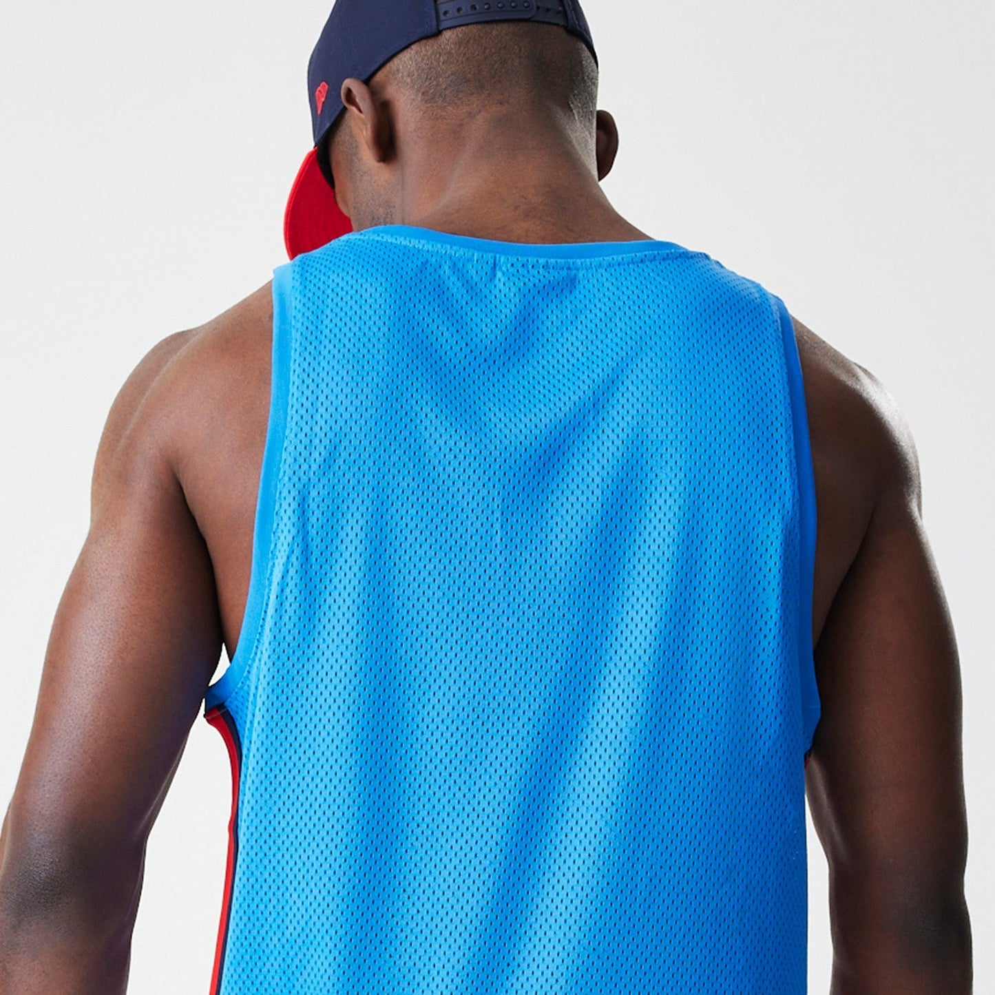 Red Bull Racing sleevless t-shirt, New Era, baseketball mesh, blue