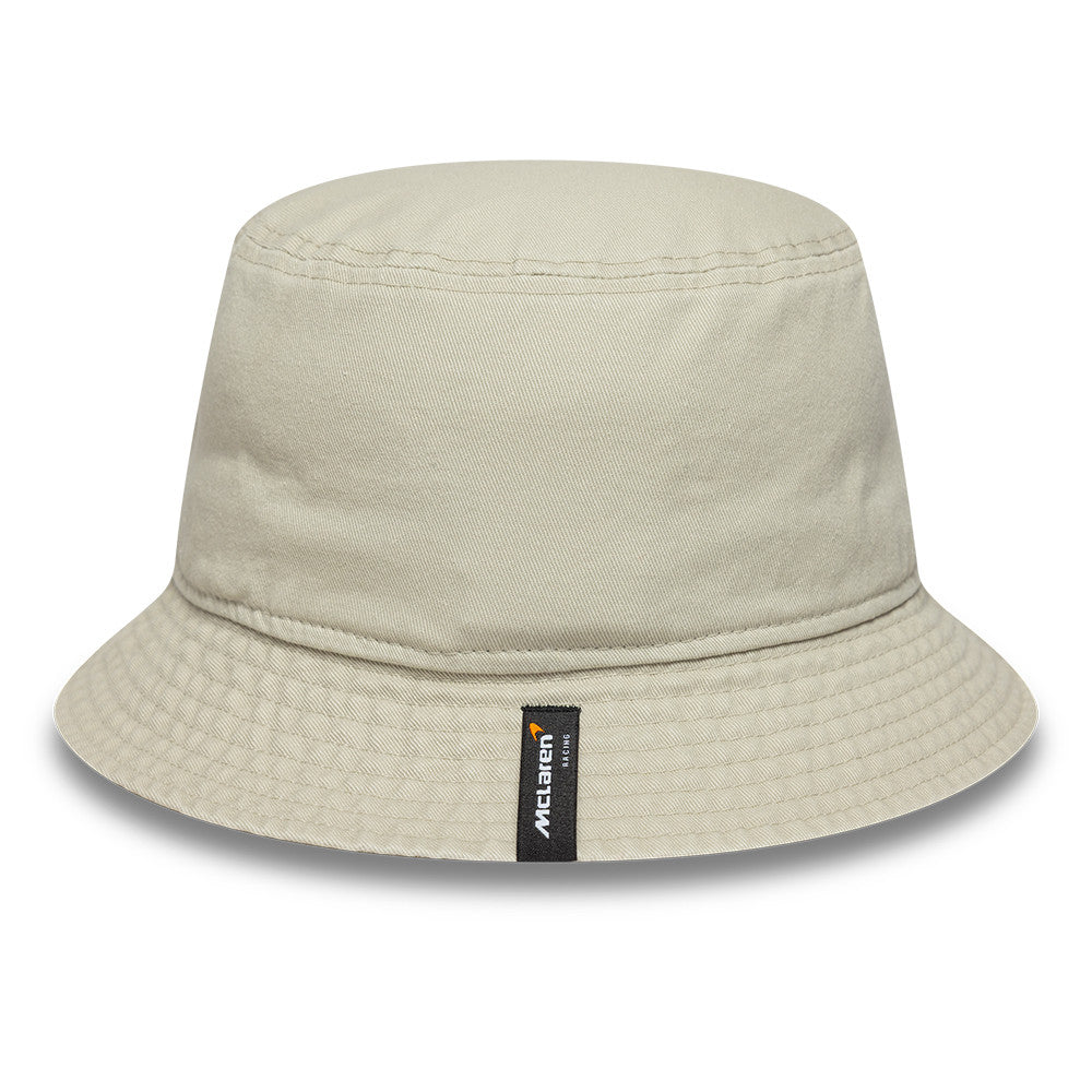 McLaren x Reiss bucket hat, tapered, New Era, white