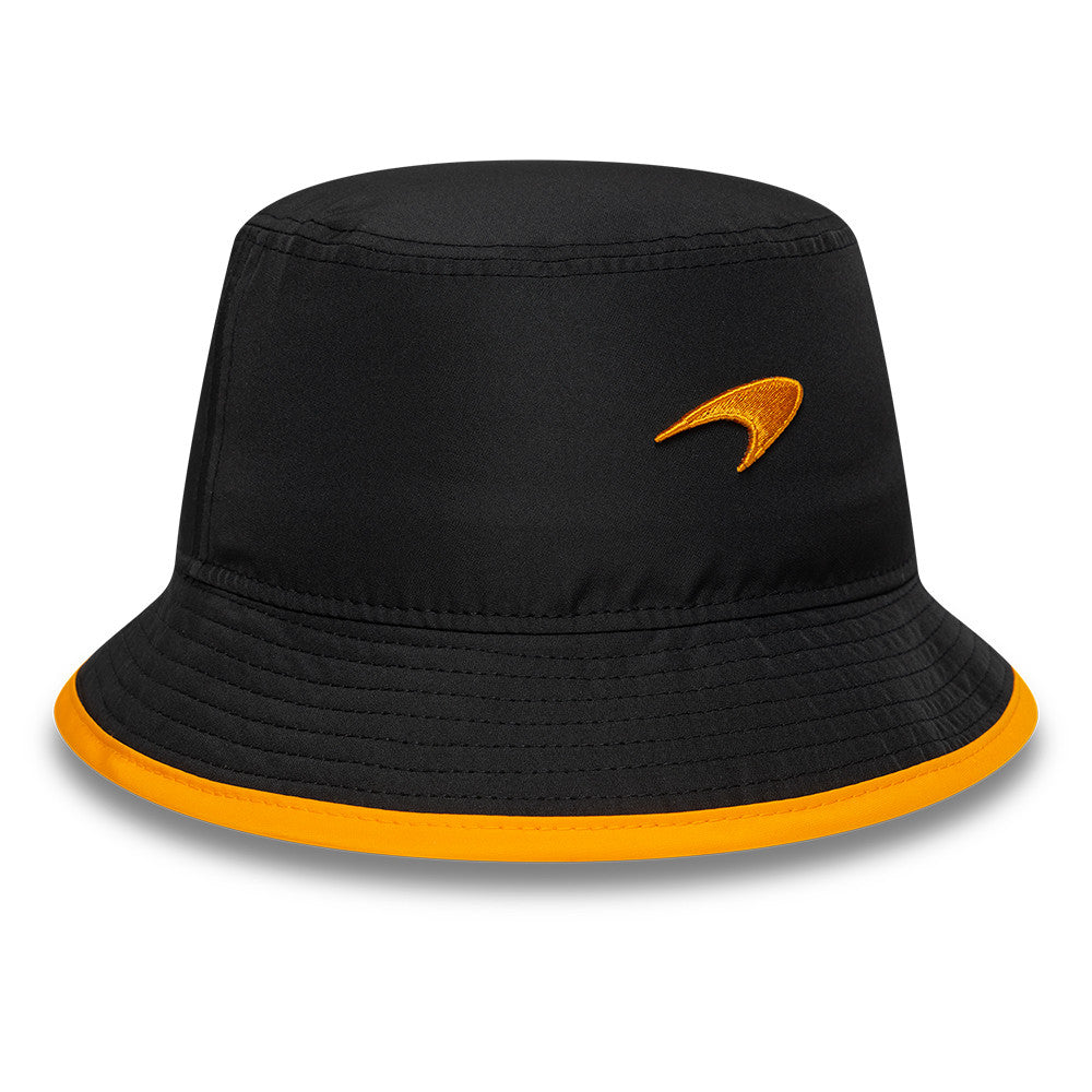 McLaren x Reiss bucket hat, seasonal, tapered, New Era, 9FORTY, black