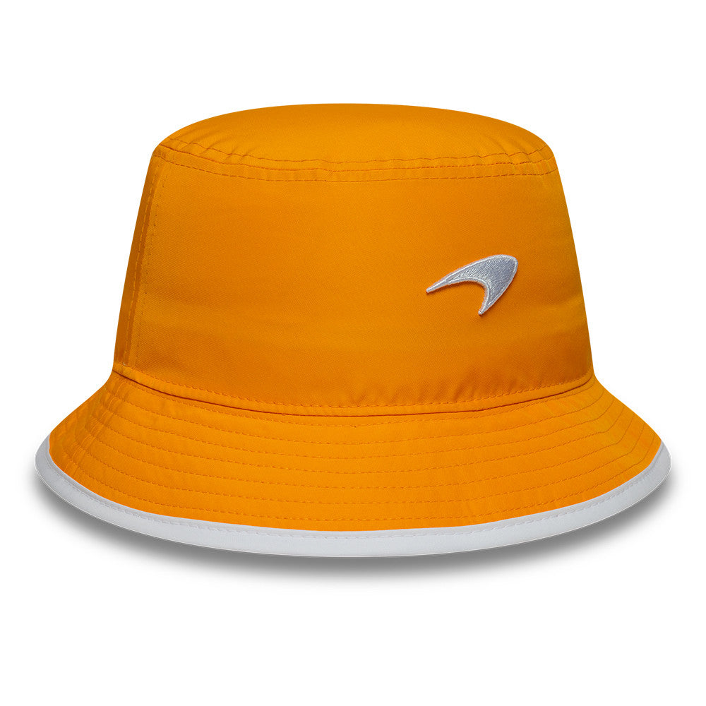 McLaren x Reiss bucket hat, seasonal, tapered, New Era, 9FORTY, orange