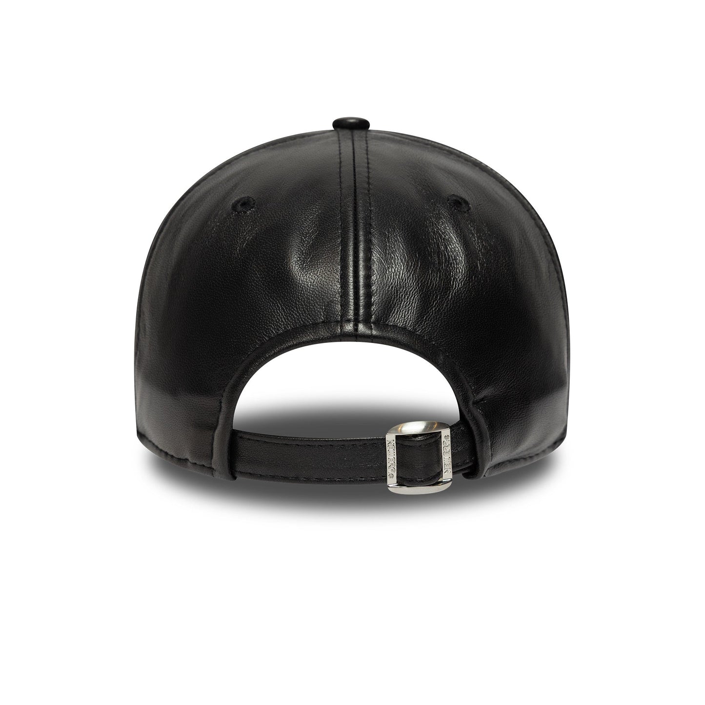 New York Yankees cap, leather, New Era, 9FORTY, mc, black