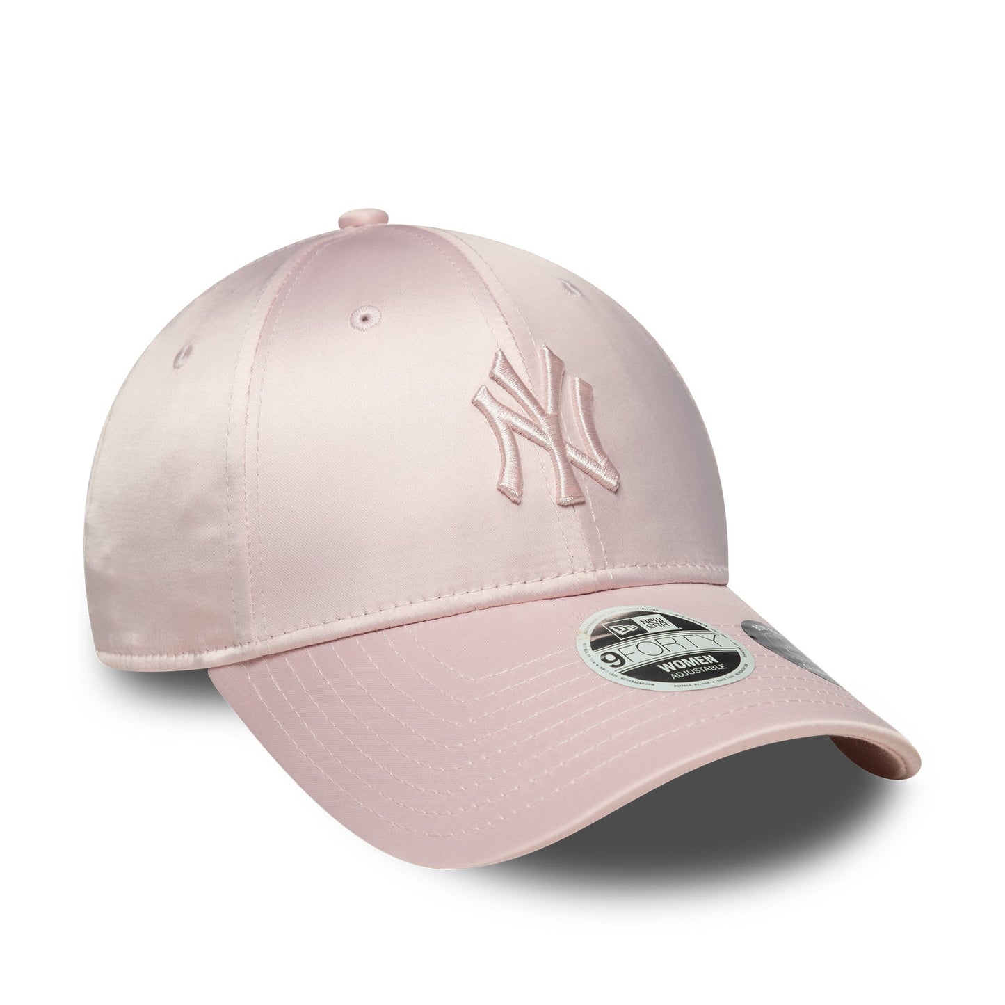 New York Yankees cap, satin bow back, New Era, 9FORTY, pink, pink