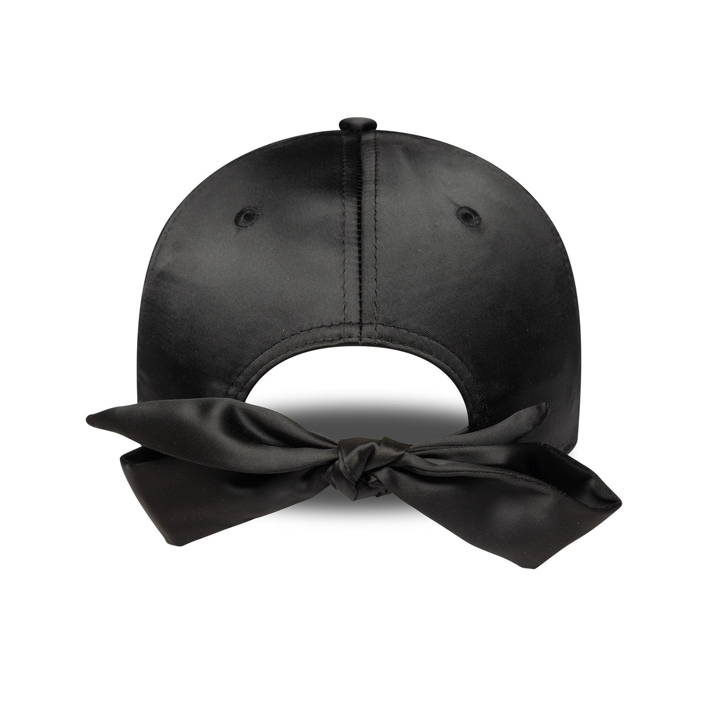 New York Yankees cap, satin bow back, New Era, 9FORTY, womens, black
