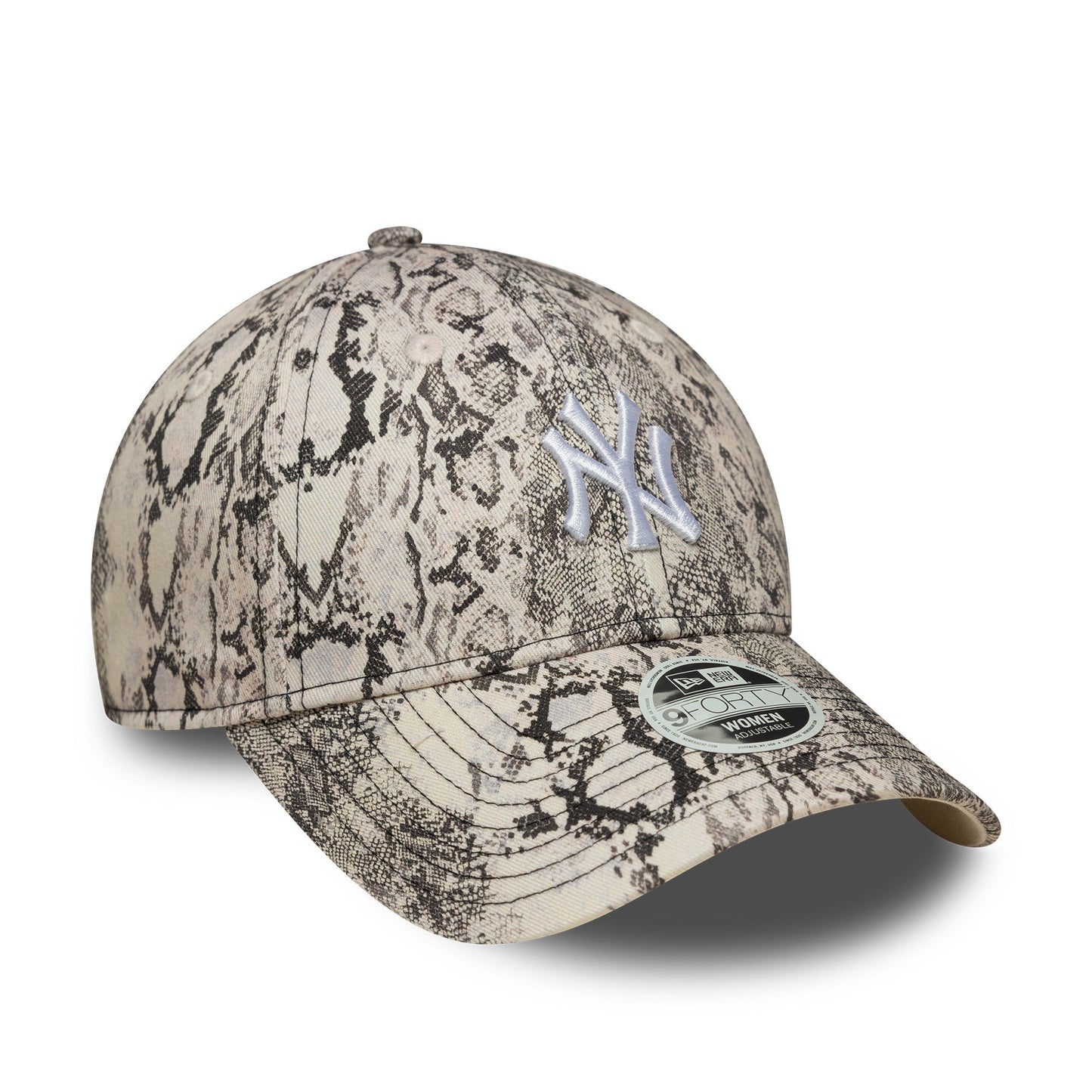 New York Yankees cap, snake, 9FORTY, New Era, grey