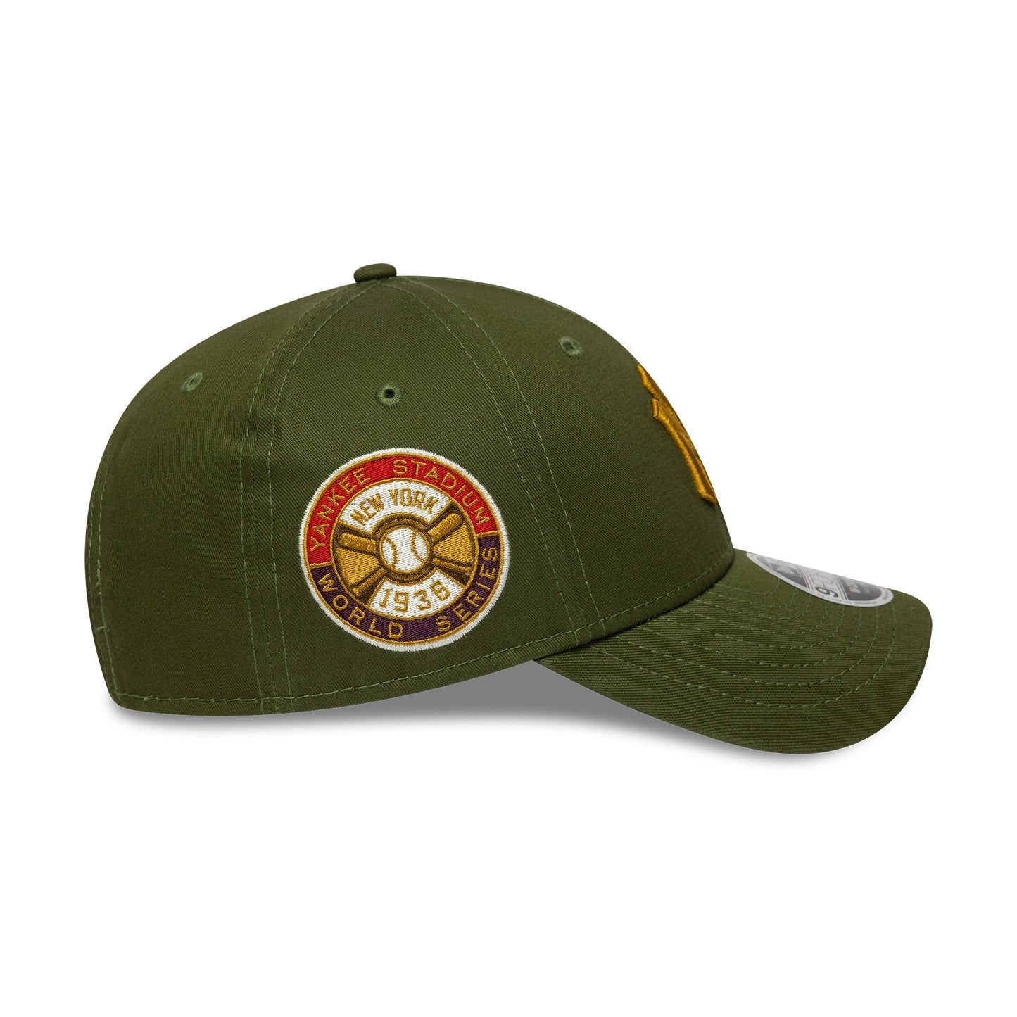 New York Yankees cap, WS patch, New Era, 9FORTY, patch, green