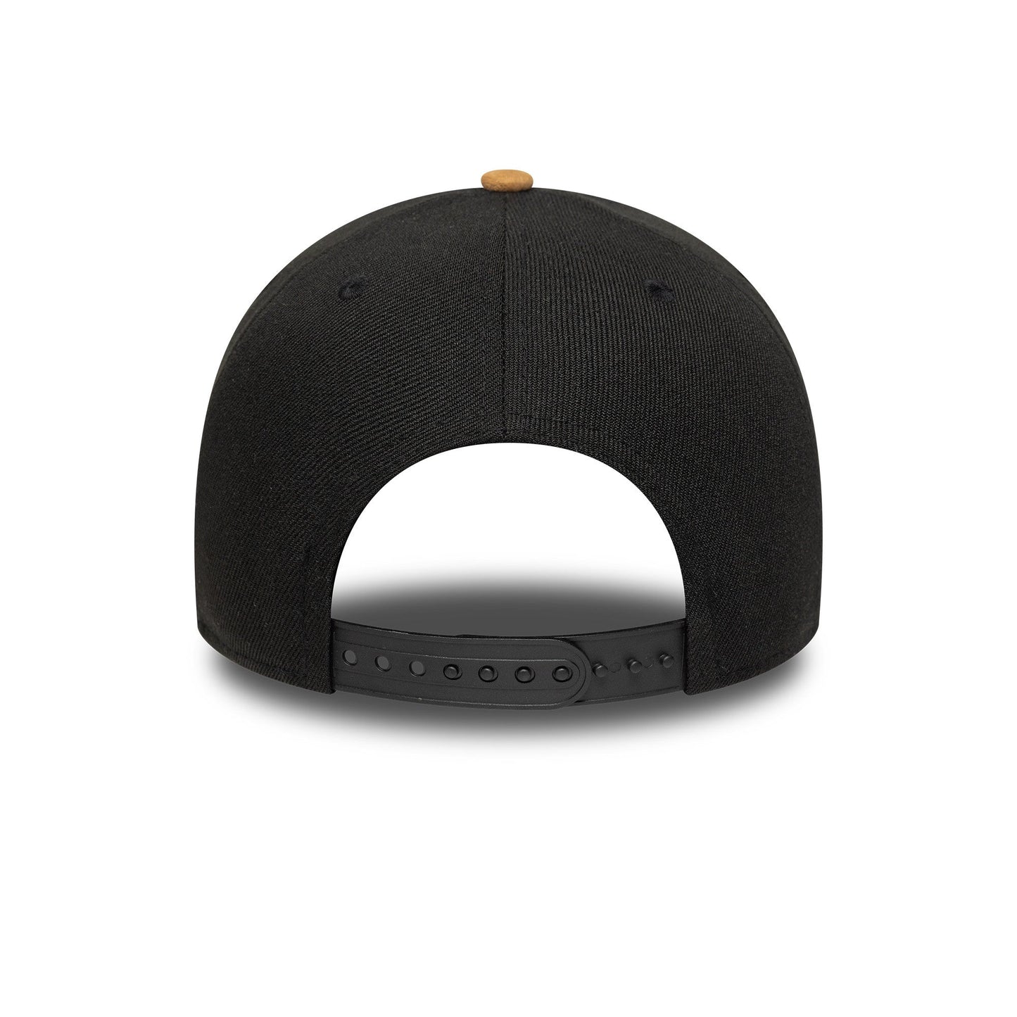 New York Yankees cap, suede visor, A-frame, 9FORTY, black