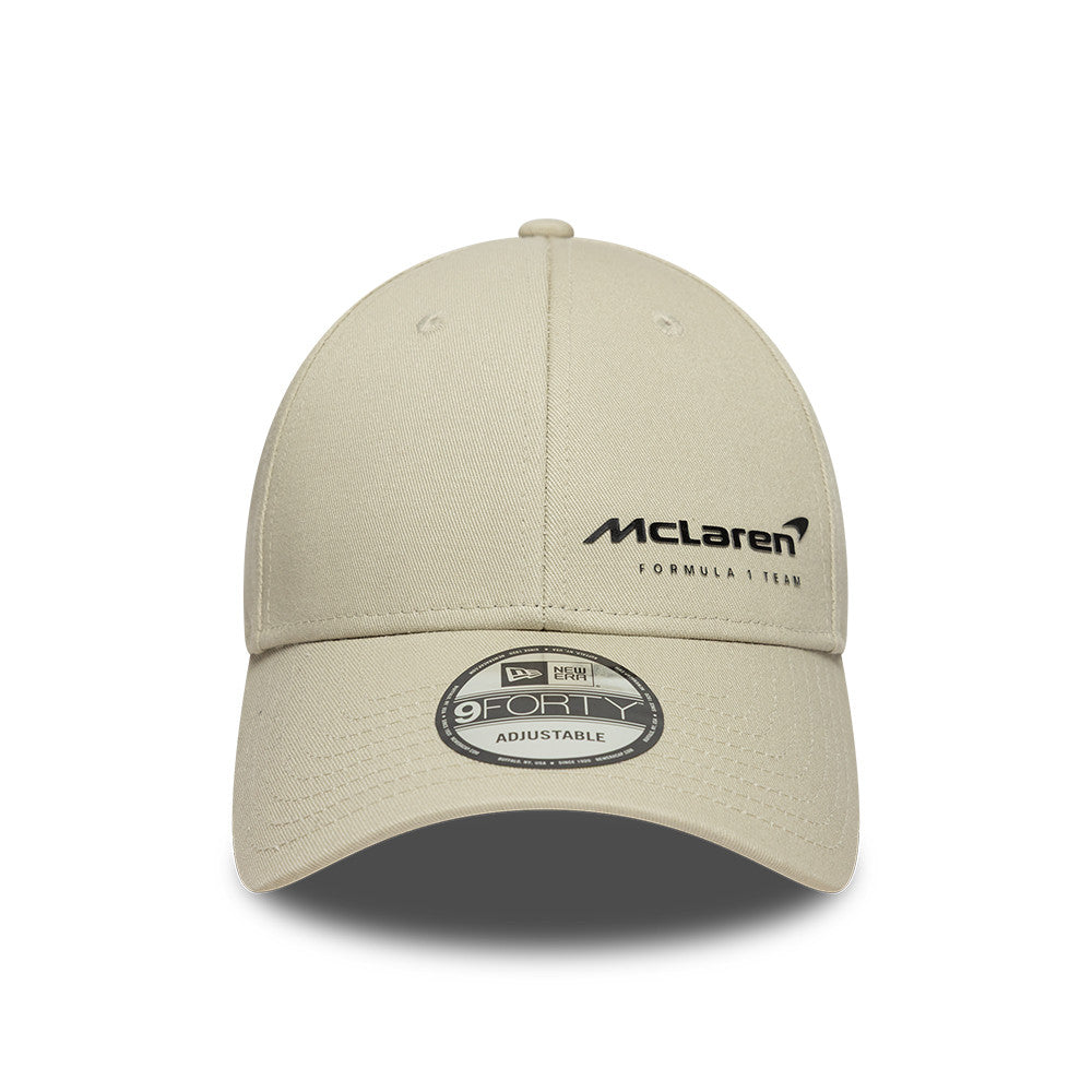 McLaren cap, essential, New Era, 9FORTY, cream