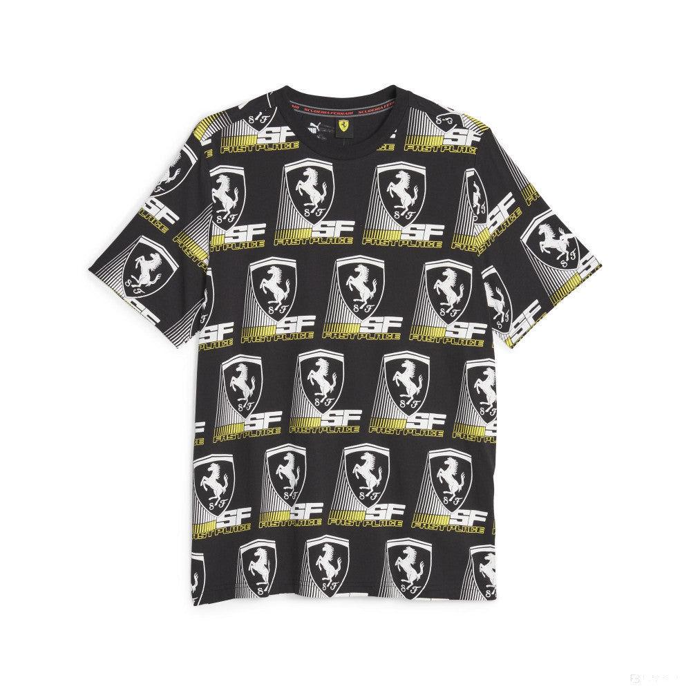 Ferrari t-shirt, Puma, Race AOP 2, black