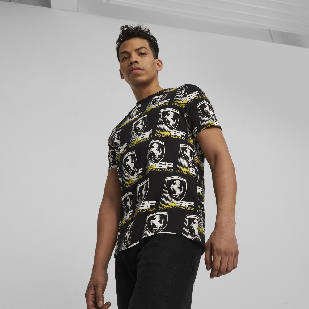 Ferrari t-shirt, Puma, Race AOP 2, black