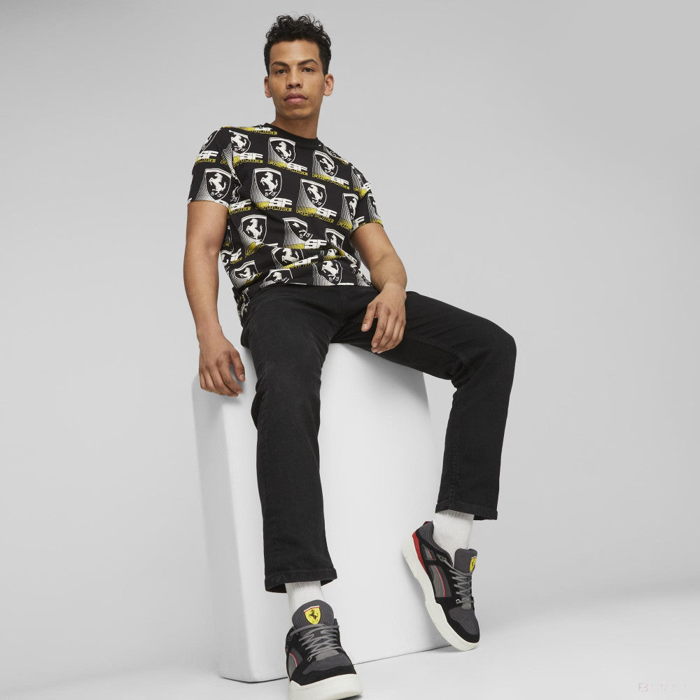 Ferrari t-shirt, Puma, Race AOP 2, black