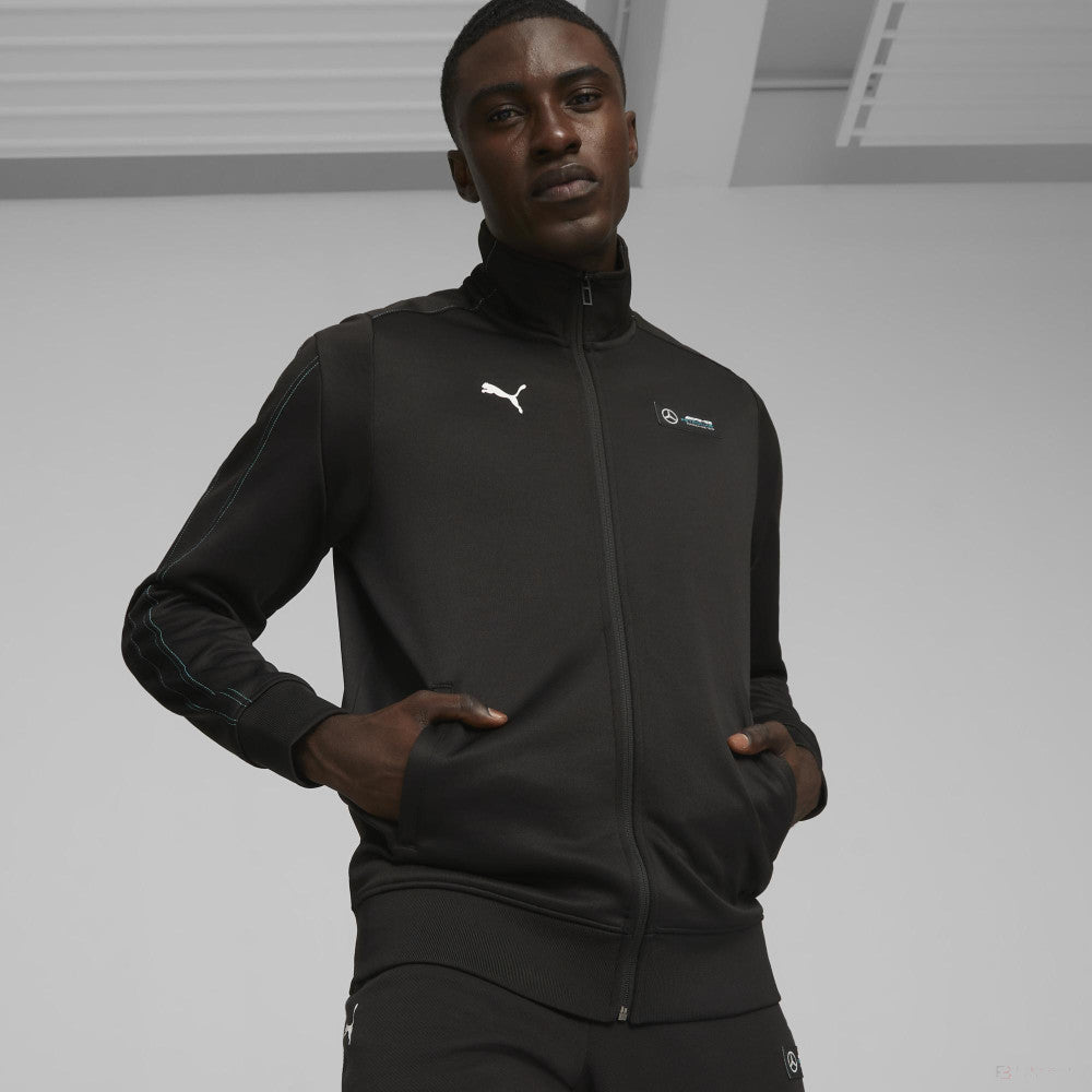 Mercedes sweatshirt, Puma, MT7 TJ, black