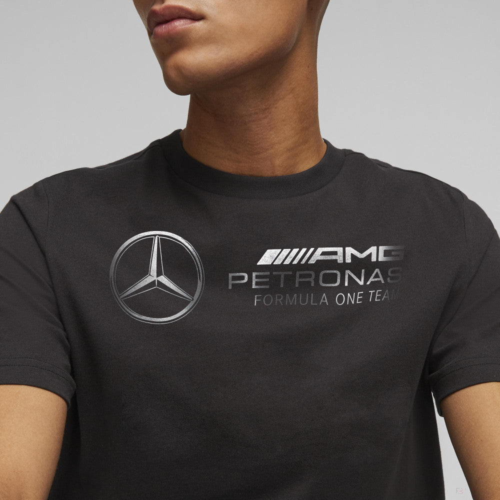 Mercedes t-shirt, logo, black