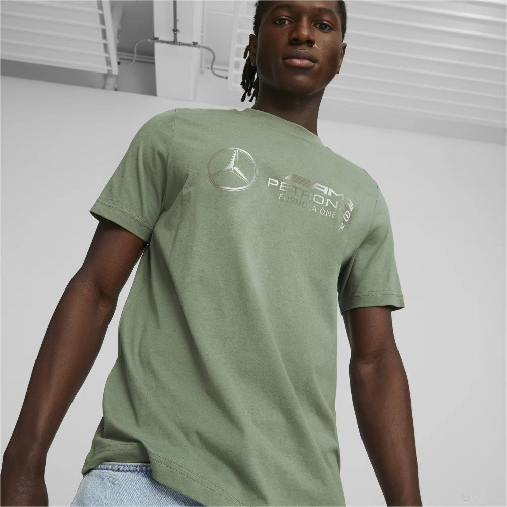 Mercedes t-shirt, logo, eucalyptus