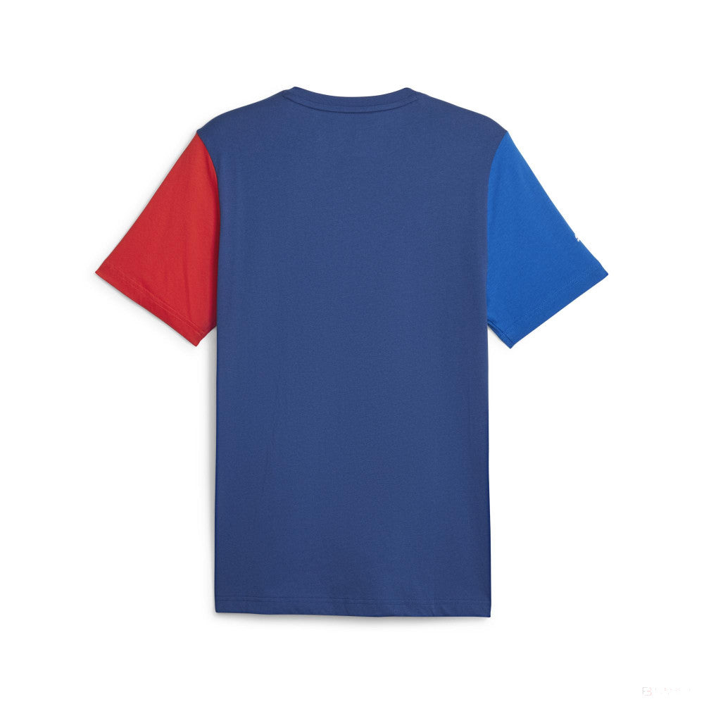 BMW MMS t-shirt, Puma, ESS, logo, blue