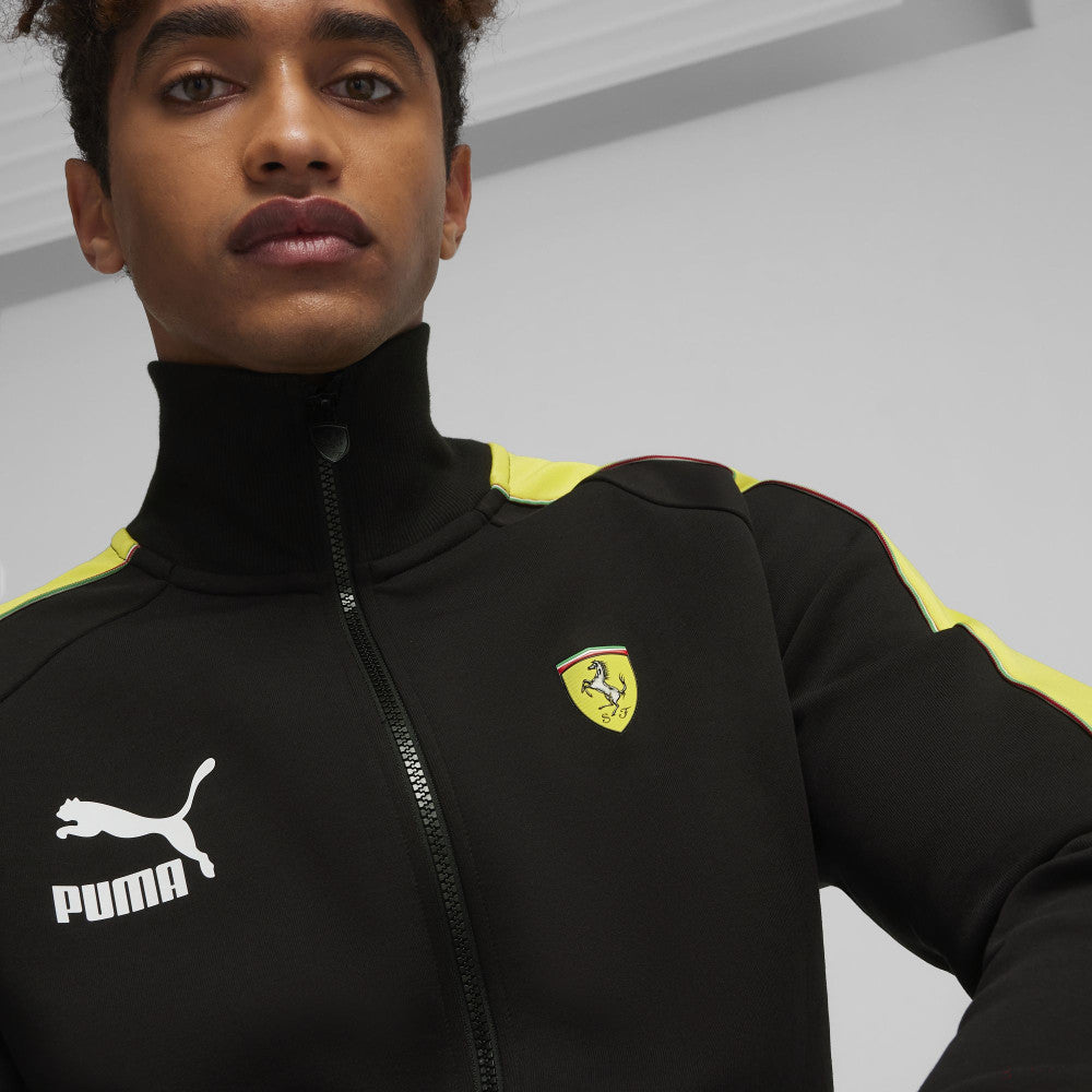 Ferrari jacket, Puma, Race Iconic T7 Track, black