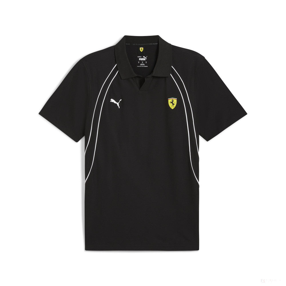 Ferrari polo, Puma, race, black
