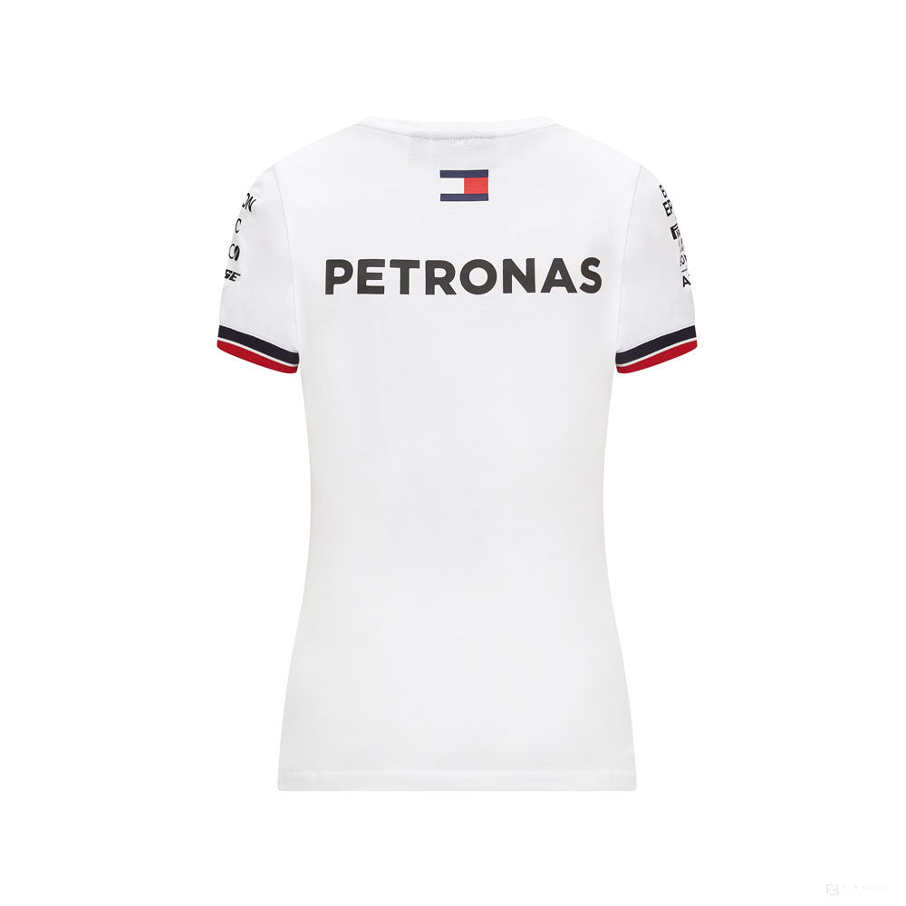 Mercedes Womens T-shirt, Team, White, 2021