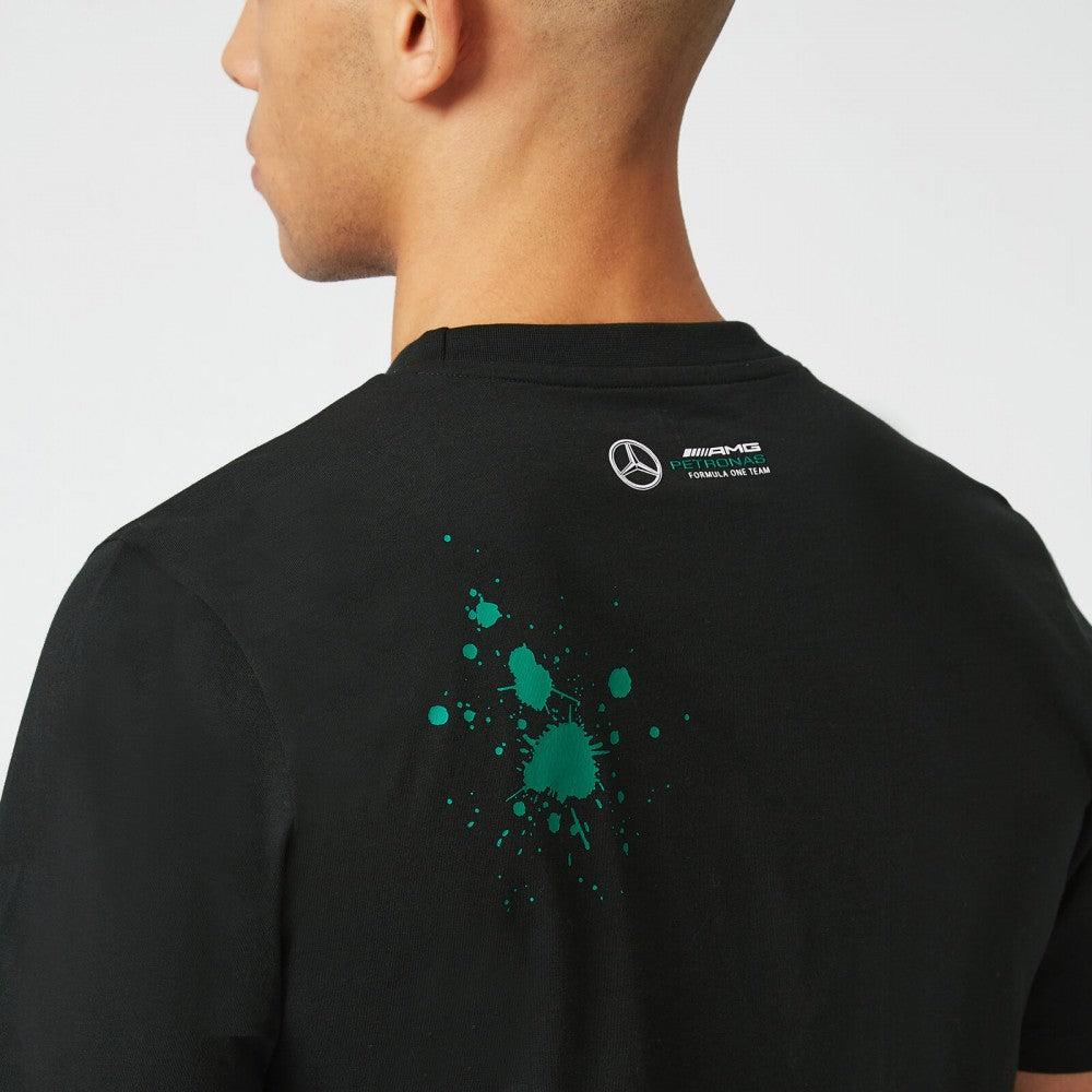 Mercedes George Russell T-Shirt, GEORGE #63, Black, 2022