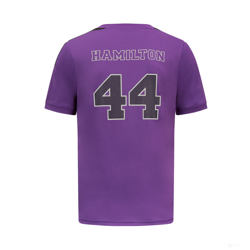 Mercedes Lewis Hamilton Sports Tee, Purple