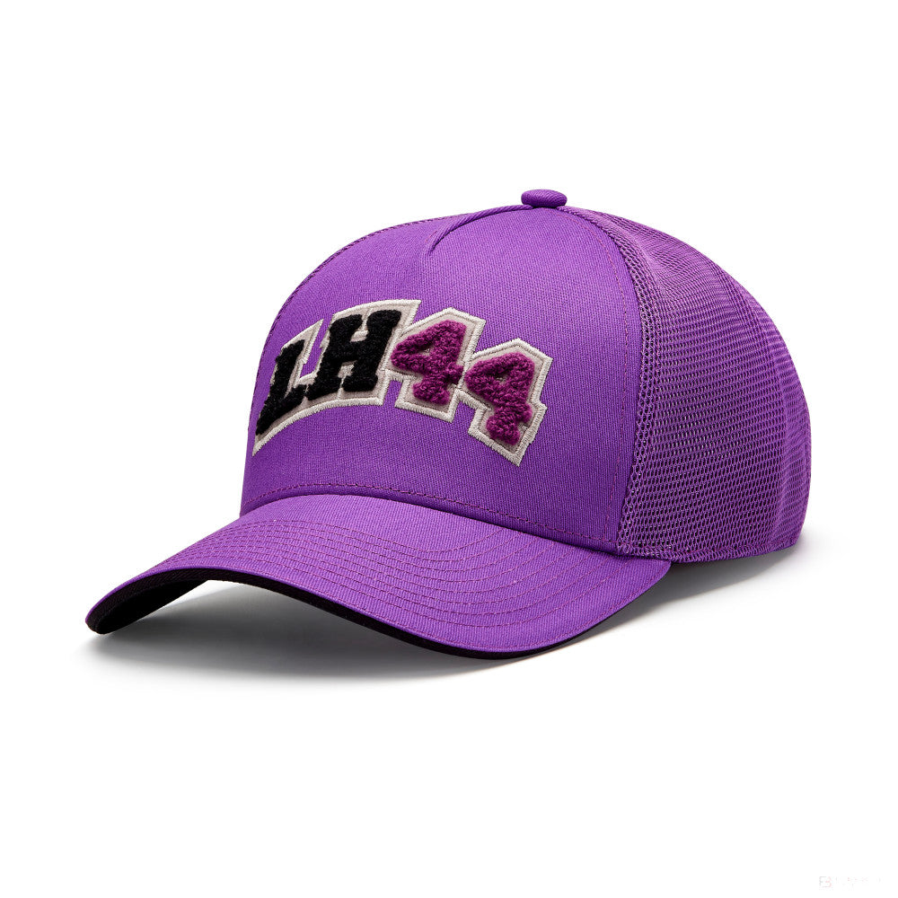 Mercedes Lewis Hamilton Trucker Cap, Purple