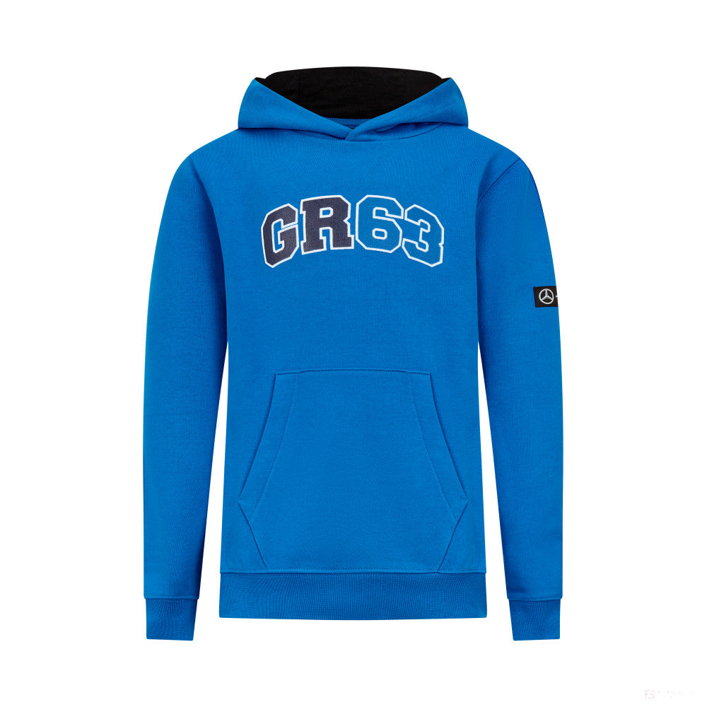 Mercedes Kids George Russell Hoody, Blue