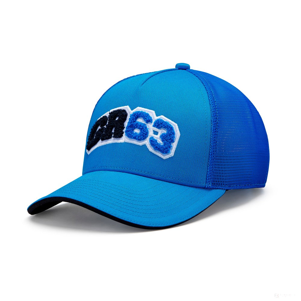 Mercedes George Russell Trucker Cap, Blue