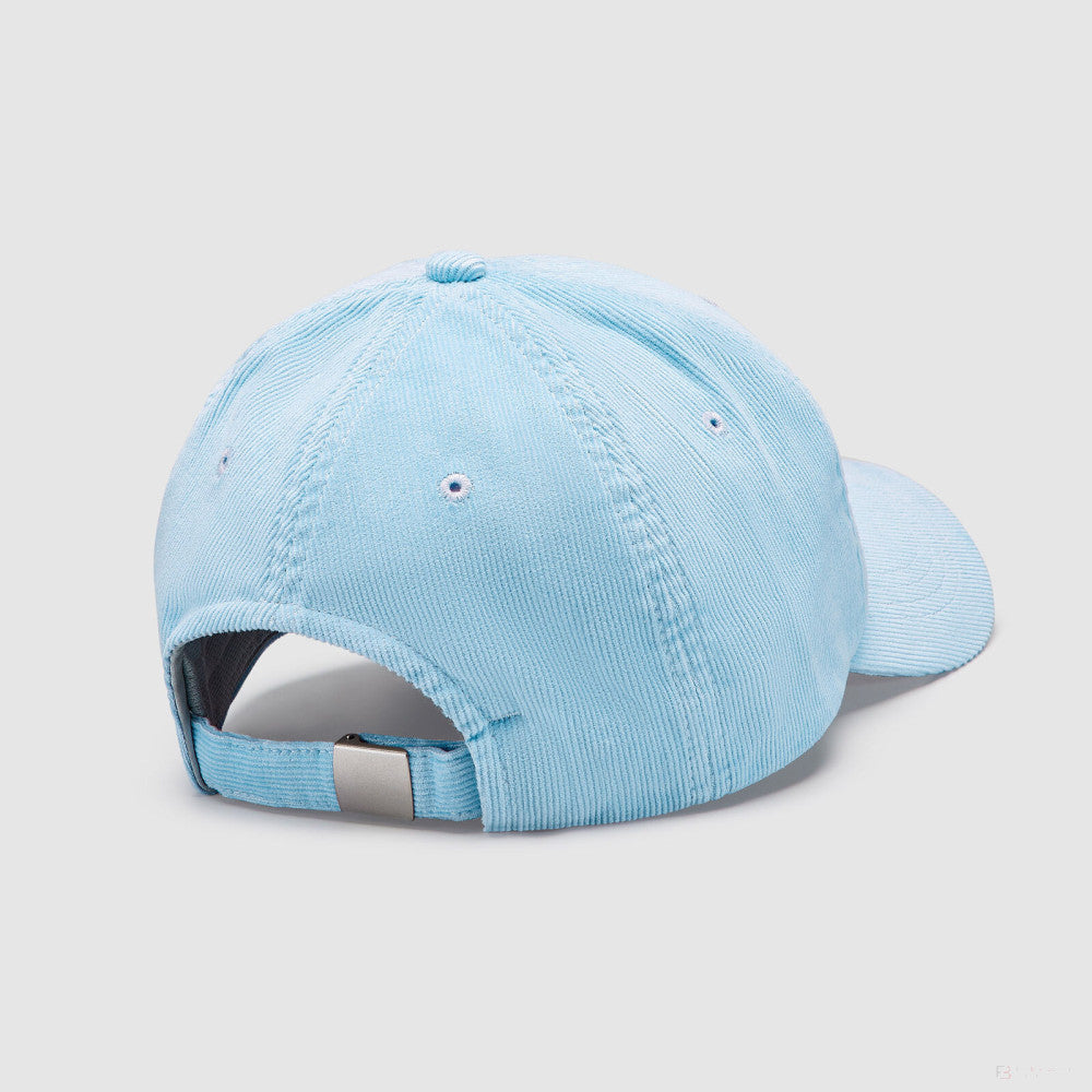 Mercedes Retro Cord Dad Cap, Blue