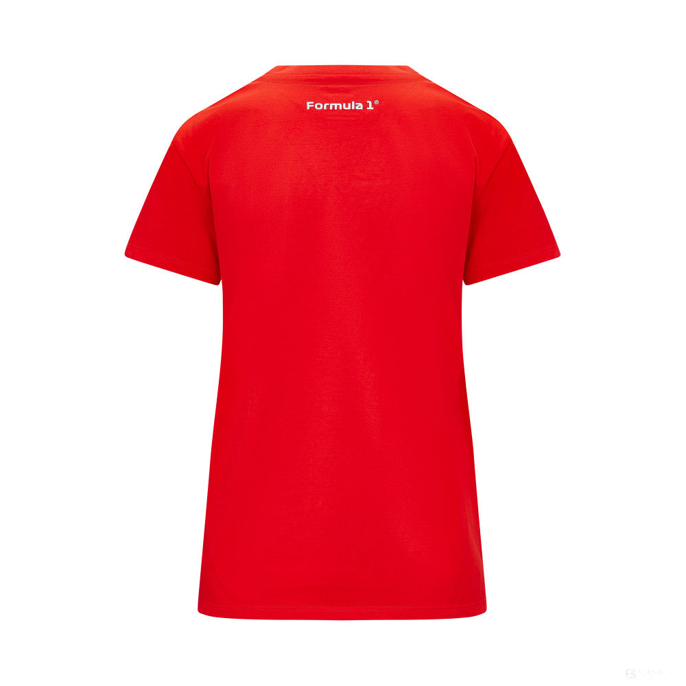 F1 Womens Logo Tee, Red